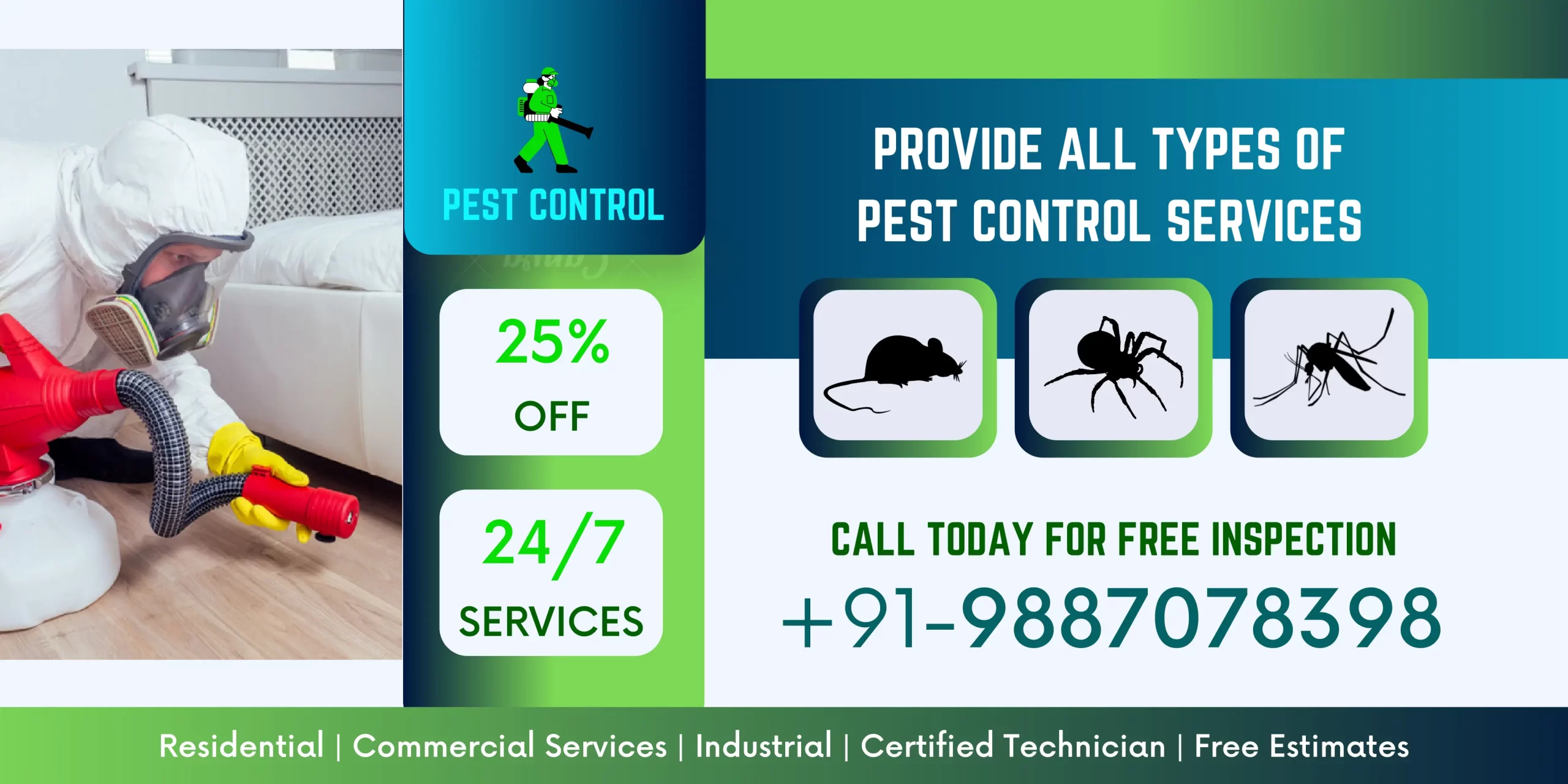 pest and termite Treatment control services in rajasthan